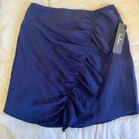 NWT Lulus Canistota Ruffle Mini Skirt - Picture 2 of 7
